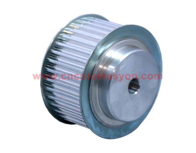 T5-15 Diş Triger Dişli Kasnak kod: 15-T5-10F-AL - CNC OTOMASYON