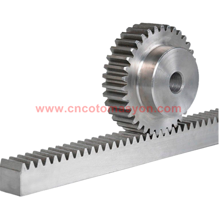 4 Modül Düz Kremayer Dişli 40 mm x 40 mm (2 metre)