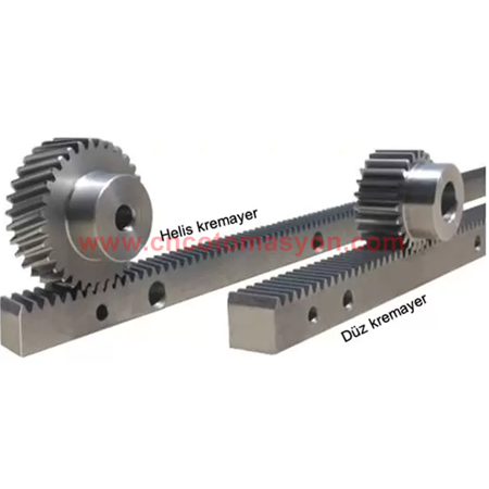 4 Modül Düz Kremayer Dişli 40 mm x 40 mm (2 metre)