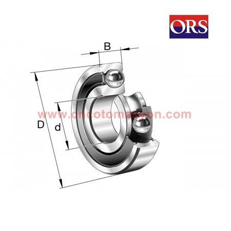 6012 2RS Sabit Bilyalı Rulman ORS d:60 mm D:95 mm